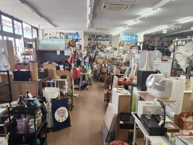 リサイクルショッププライスの店内の様子